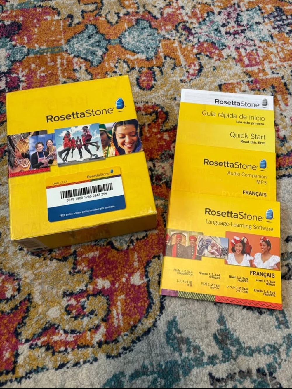Rosetta Stone French Language-Learning Software Set - Yellow